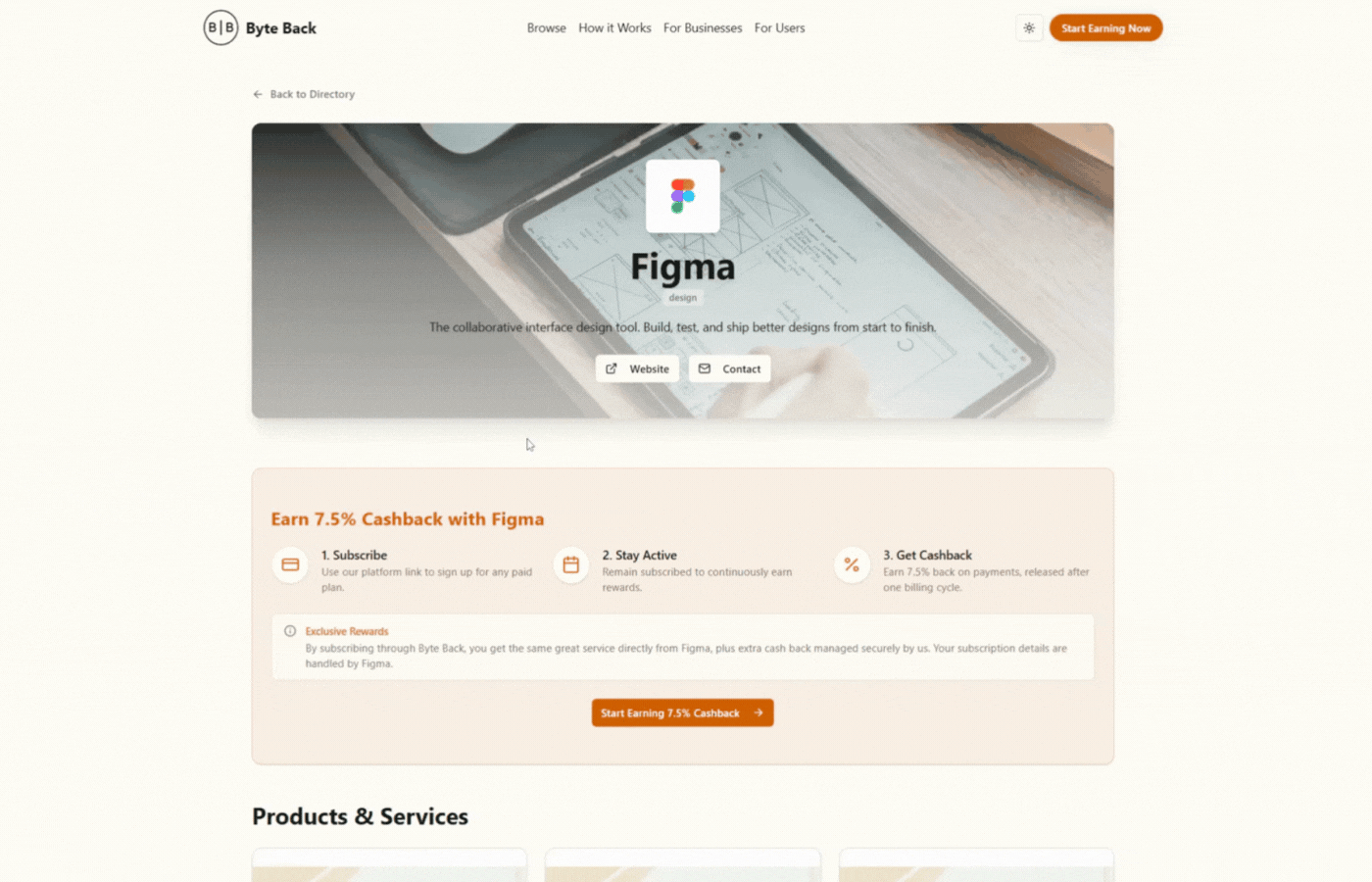 Business page screenshot showing SEO benefits and dofollow backlinks